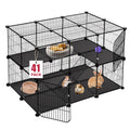 VISCOO 41 Panels Pet Playpen, 35.4" x 23.6" x 23.6" Small Animal Playpen